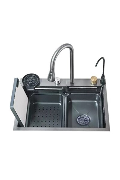 BisDesign Chiuvetă de bucătărie multifuncțională ®, material antiaderent, fun...