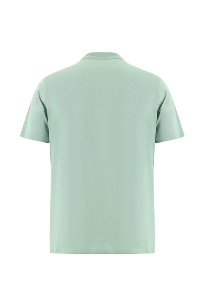 Abdullah Kiğılı Βαμβακερό μπλουζάκι με στάμπα - Crew Neck, Regular Fit