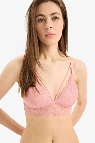 DeFacto Dantelli Kaplı Pedli Bralet-Fall in Love R6569AZ25SP