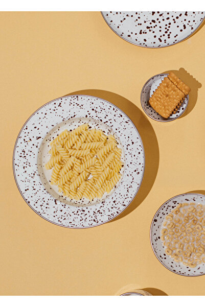EMAYlab Speckles Pit Pasta and Salad Plate 24cm
