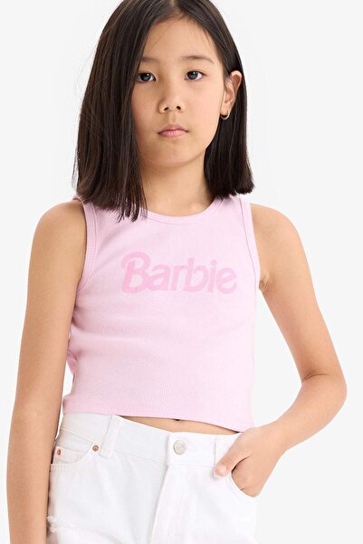 DeFacto Girls Barbie Crew Neck Singlet E6521A825Hs