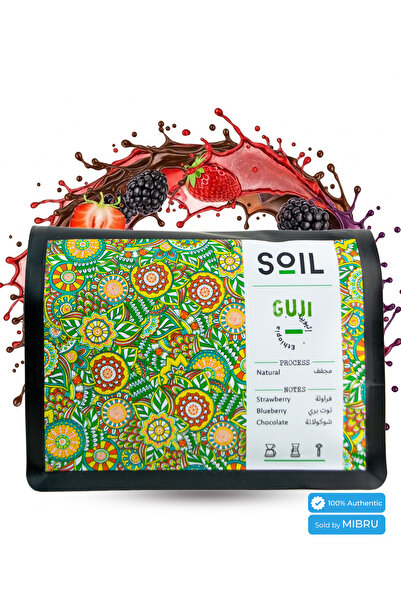 SOİL Specialty Coffee Beans for V60 and Espresso Corps Roasted Ethiopia Guji (250g) بن محصول