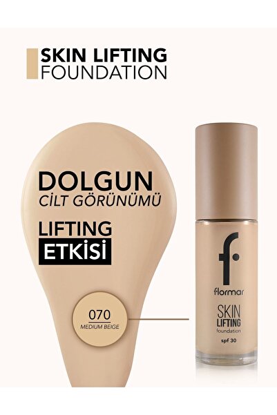 Flormar Flormar Skin Lifting Foundation - 070 Medium Beige
