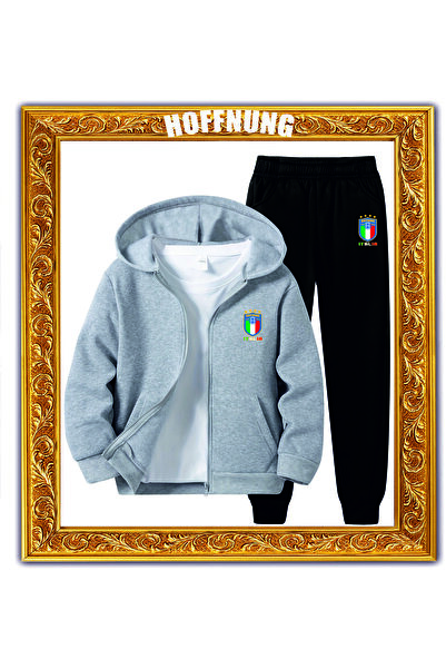 HOFFNUNG Unisex Men/Women Italia Unisex Hooded Oversize Elastic Leg Tracksuit...