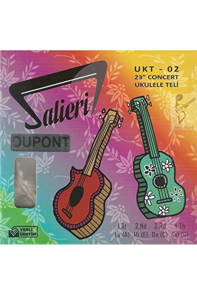 Salieri UKT-02 Σετ χορδών γιουκαλίλι για συναυλία