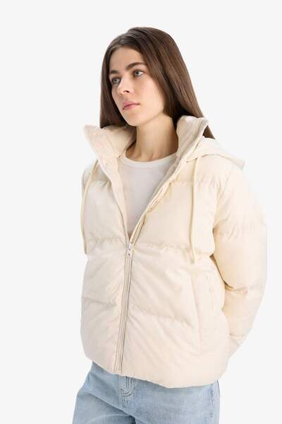 DeFacto Kapsa na zip Standard Fit s kapucí E9592AX25SP