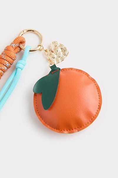 DeFacto Breloc cu breloc cu motiv portocaliu pentru femei E6626AXNS