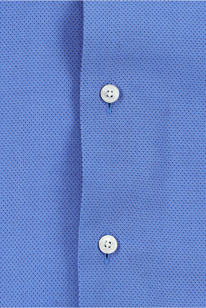 Abdullah Kiğılı Βαμβακερό πουκάμισο με κοντό μανίκι κανονική εφαρμογή