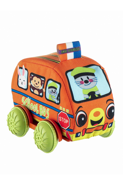 Molie Plush School Bus Doll Toy