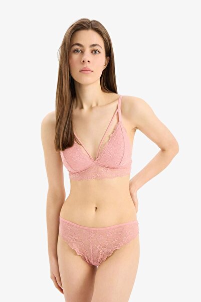 DeFacto Dantelli Kaplı Pedli Bralet-Fall in Love R6569AZ25SP
