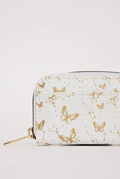 DeFacto Women's Faux Leather Coin Purse E5459Axns