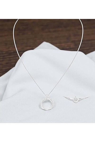 OEM Colier din argint 925 cu dublu lantisor, model Triple Circle - 2g