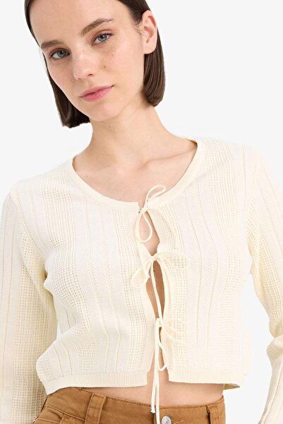 DeFacto Slim Fit Slim Fit Crew Neck Knitwear E7648Ax25Sp