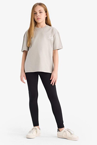 DeFacto Kız Çocuk Standart Boy Tayt E1121A825SM