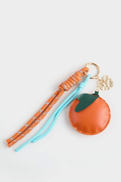 DeFacto Breloc cu breloc cu motiv portocaliu pentru femei E6626AXNS