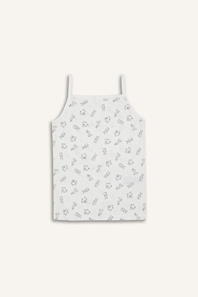 DeFacto Girl's Patterned 2-Piece Underwear Undershirt E7058A825Sp