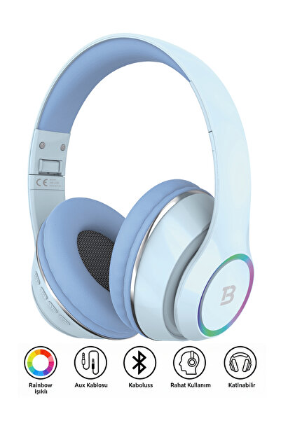 Tech&bello accessories Kablosuz Kulaküstü Bluetooth Kulaklık Stereo-Mikrofon-...