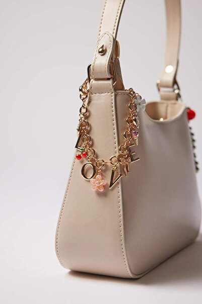 DeFacto Γυναικείο μπρελόκ Gold Love Charm E6634AXNS