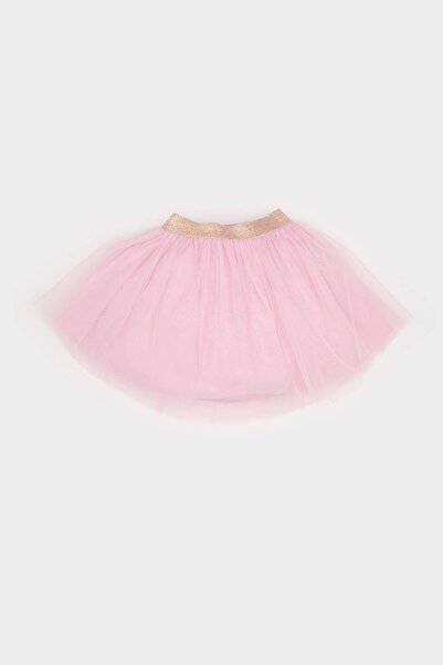 DeFacto Kız Bebek Beli Lastikli Tül Etek E5482A525SM