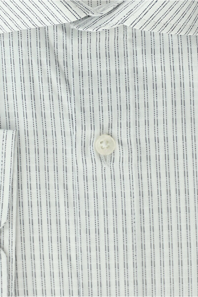 Abdullah Kiğılı Довгорукавна бавовняна сорочка з класичним візерунком