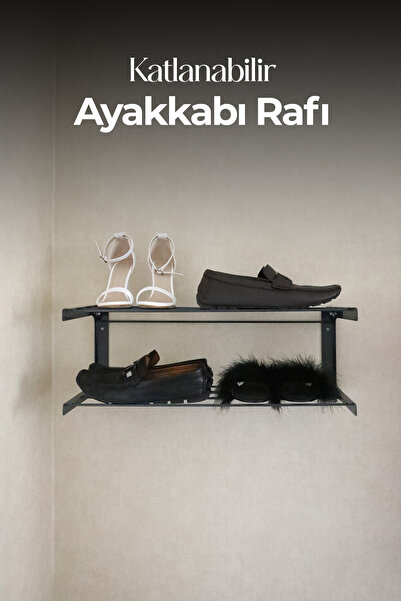 hemetalaksesuar Katlanabilir Ayakkabı Rafı – Portatif Ayakkabılık Çok Katlı O...