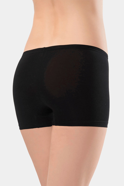 TÜREN 979 Women's Lycra Short Shorts Black