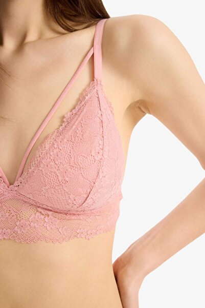 DeFacto Dantelli Kaplı Pedli Bralet-Fall in Love R6569AZ25SP