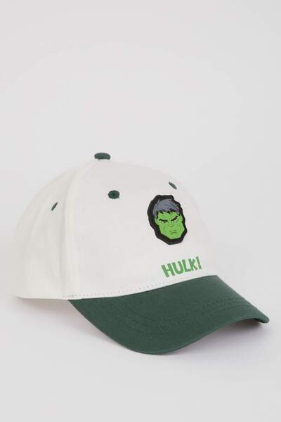 DeFacto Erkek Çocuk Marvel Avengers Etiket Baskılı Pamuklu Cap Şapka D9485A825SM