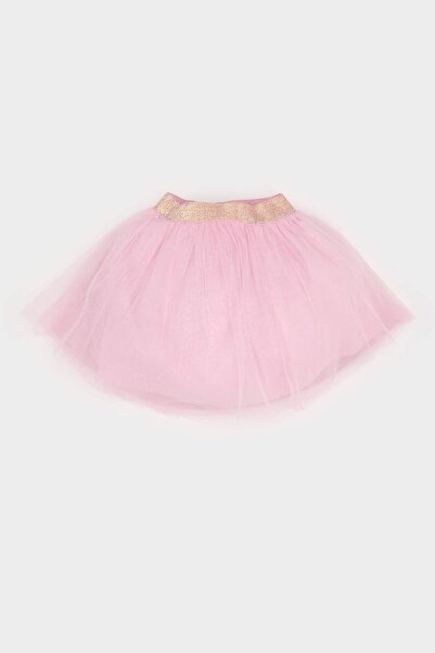 DeFacto Baby Girl Elastic Waist Tulle Skirt E5482A525Sm