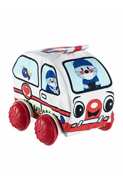 Toys2you Peluş Ambulans Bebek Oyuncağı Araba