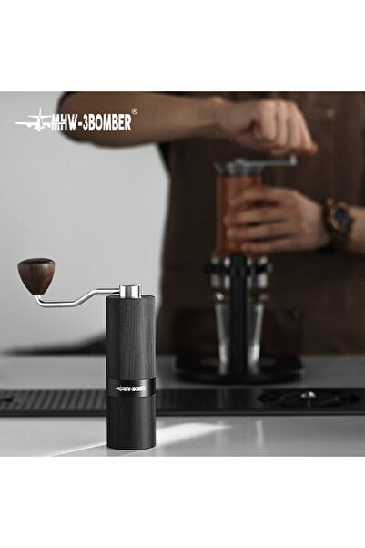 MHW-3BOMBER Manuel Kahve Değirmeni M1 – Ayarlanabilir Seramik Öğütme, Kompakt...
