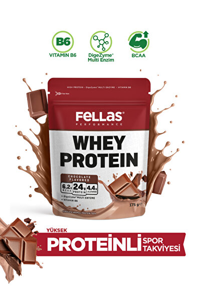 Fellas Whey Protein Tozu Çikolata Aromalı 175 g