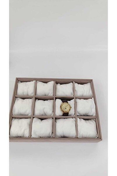 MHR Kutu Tasarım ANFORA Kaplama Ahşap Saat Kutusu, Organizer