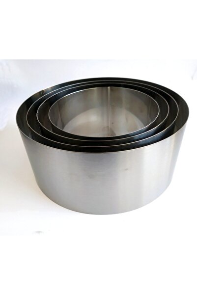 Nar kalıp Narkalıp Yuvarlak 4 Lü Kek Kalıbı Derinlik 12cm