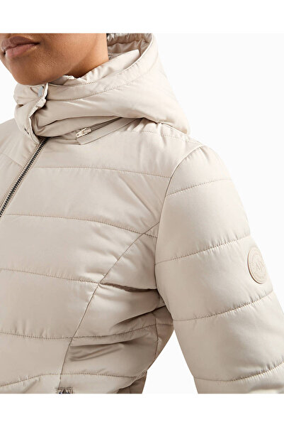 Armani Exchange Kadın Kapüşonlu Mont - Siyah