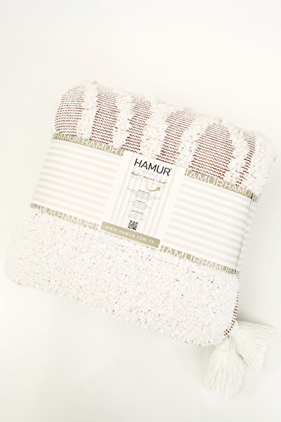 HAMUR Morocco Single Blanket Pique 170X200 cm Sofa Cover Armchair Shawl Tv Blanket Punch Throw