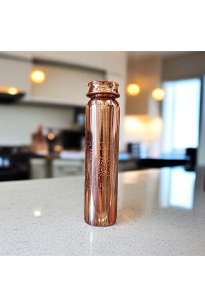 Bakır Center Bakır Matara Erzurum Bakır Su Matarası Bakır Sürahi Bakır Su Şişesi 550 ML Bakır Termus