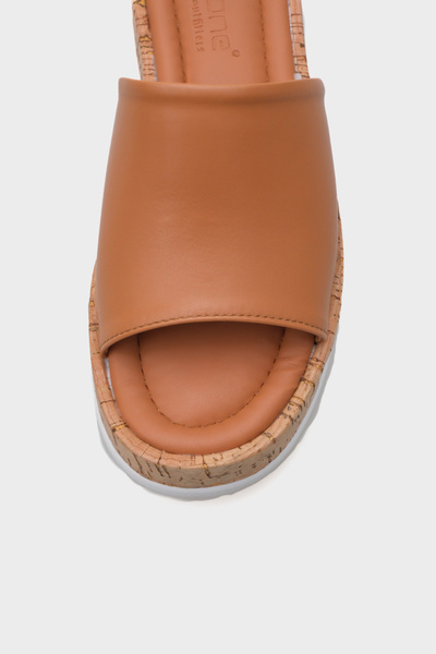 Capone Outfitters Wedge Heel Straw Marsha Women's Slippers