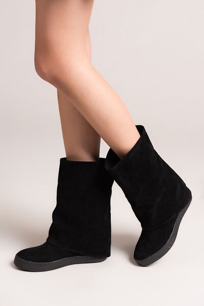 Fox Shoes Černé dámské boty C437454602