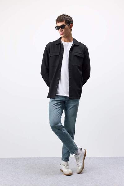 DeFacto Сlim Tapered Fit Вузький крій Нормальна талія Звужені штанини Джинси E7108AX25SP