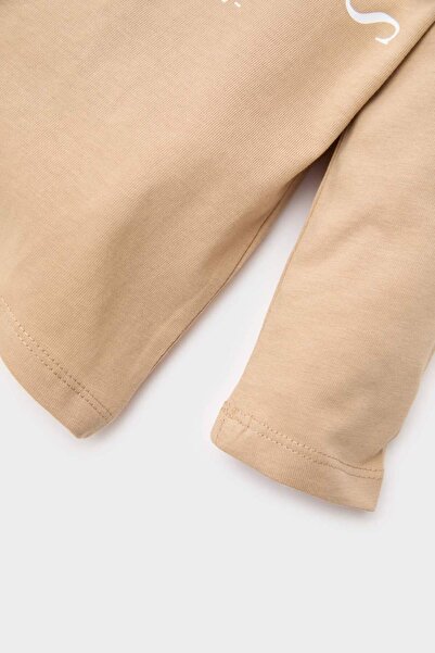 DeFacto Baby Boys Crew Neck Potištěné tričko s dlouhým rukávem E3651A525SP