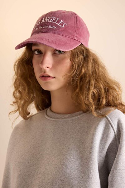 DeFacto Дамска шапка с дънков вид D5614AX25SM