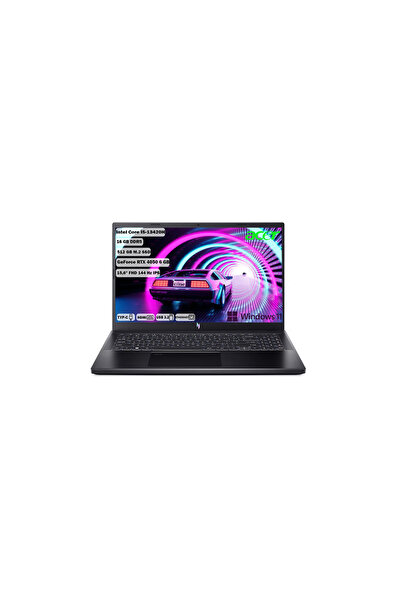 ACER Nitro V 15 i5-13420H 16 GB 512 GB SSD RTX™ 4050- 6 GB 15,6" FHD IPS W11 Home NH.QNBEY.006+165