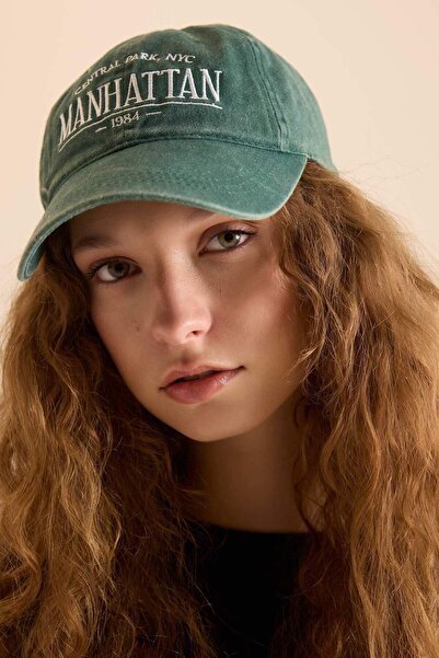 DeFacto Women's Jean Look Cap Hat D5613Ax25Sm