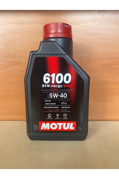 Motul 6100 Syn-nergy spec Sae 5w-40 1lt