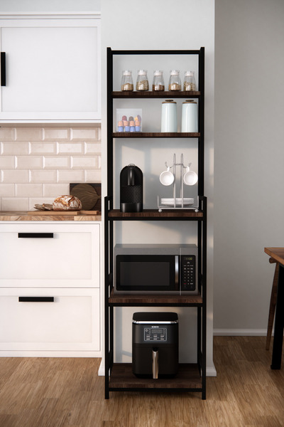 Phobia Çok Amaçlı Dolap Mutfak Rafı Mikrodalga Fırın Rafı Airfry Dolabı Organizer Kahve Köşesi 612