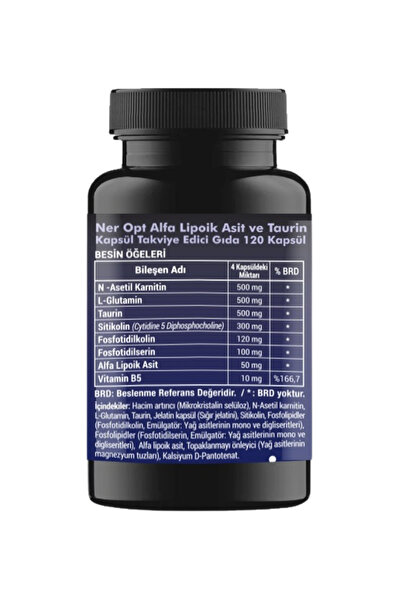 Vitapol Ner Opt (Neuro Optimizer Muadili) 120 Kapsül