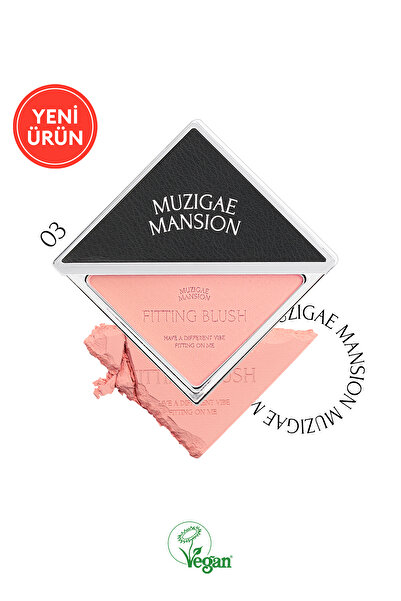 Muzigae Mansion Ciltle Bütünleşen ve Pürüzsüzleştiren, Yumuşak Dokulu Allık M...