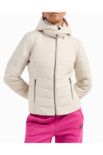 Armani Exchange Kadın Kapüşonlu Mont - Siyah