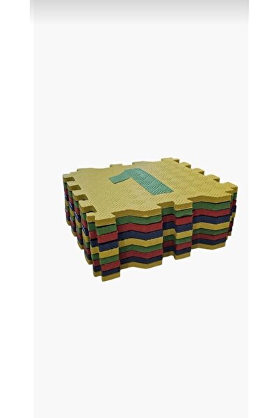 Genel Markalar 9 Parça Büyük Boy Rakamlı Sayılı Eva Oyun Karosu Yer Matı Puzzle Yapboz